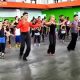 Bailando samba baile deportivo