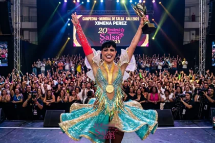 Ximena Pérez Valencia se corona campeona en el Festival Mundial de Salsa Cali 2025