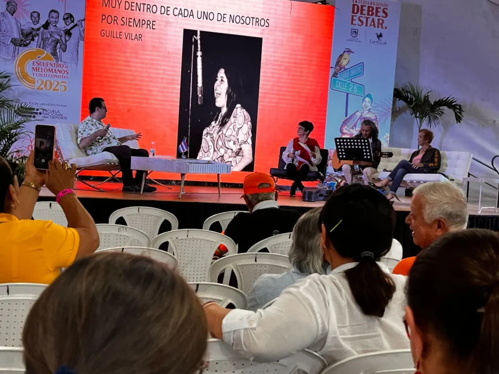 Homenaje a las mujeres en la música afro-latina durante el segundo día del Encuentro de Melómanos y Coleccionistas en la Feria de Cali 2025