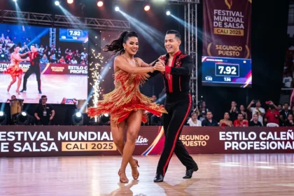 Ariadna y Juan Camilo conquistan el segundo puesto en el Festival Mundial de Salsa Cali 2025