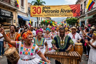 Desfile de Colonias del Pacífico: inicio del XXX Petronio