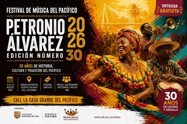 Festival Petronio Álvarez 2026 presentó su canción oficial y reveló la programación de una histórica edición número 30