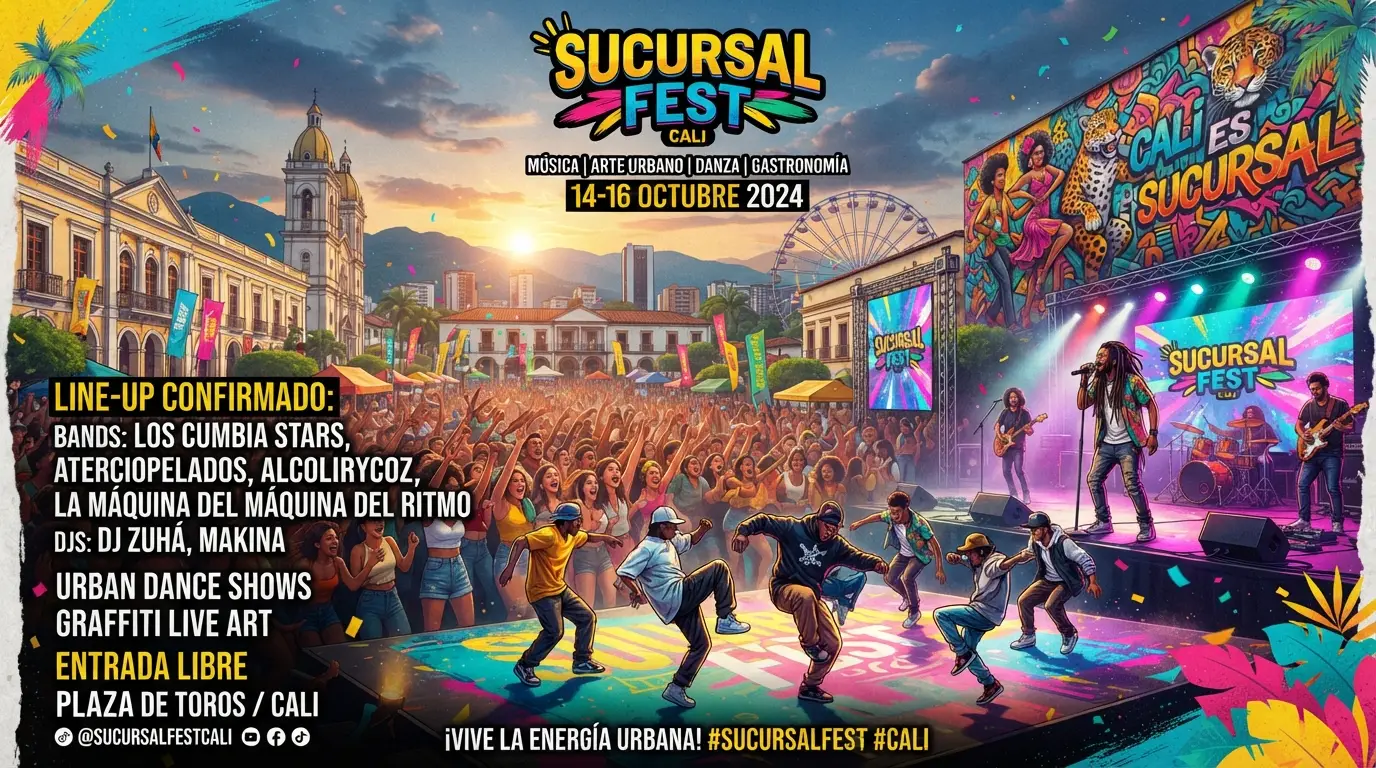Sucursal Fest 2026 ya tiene sus 85 propuestas locales seleccionadas Sucursal Fest 2026 ya tiene sus 85 propuestas locales seleccionadas