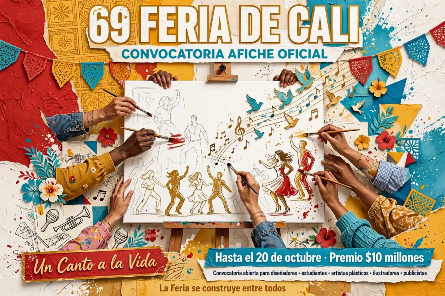 Abierta la convocatoria del afiche oficial de la 69 Feria de Cali 2026 Abierta la convocatoria del afiche oficial de la 69 Feria de Cali 2026